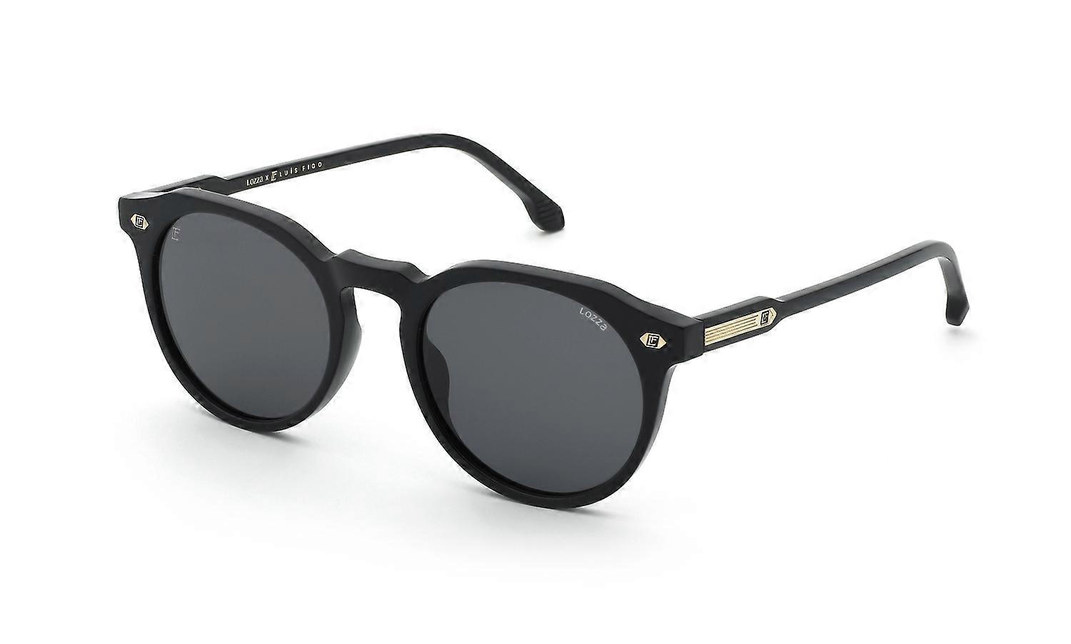 Sunglasses Lozza SL4414 0700 Black LUCIDO 52/20/150 MAN