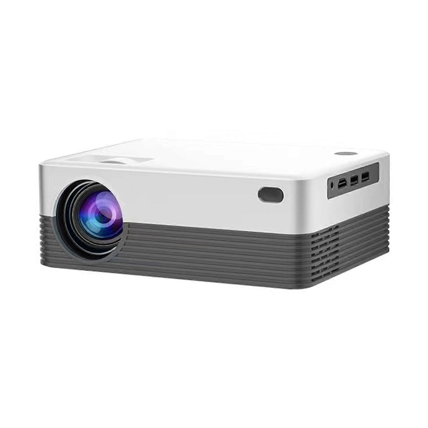 Smart Projector Android 10.0 System 5G WiFi Bluetooth Projectors Voice Control Remote Control for Movie with EU Plug