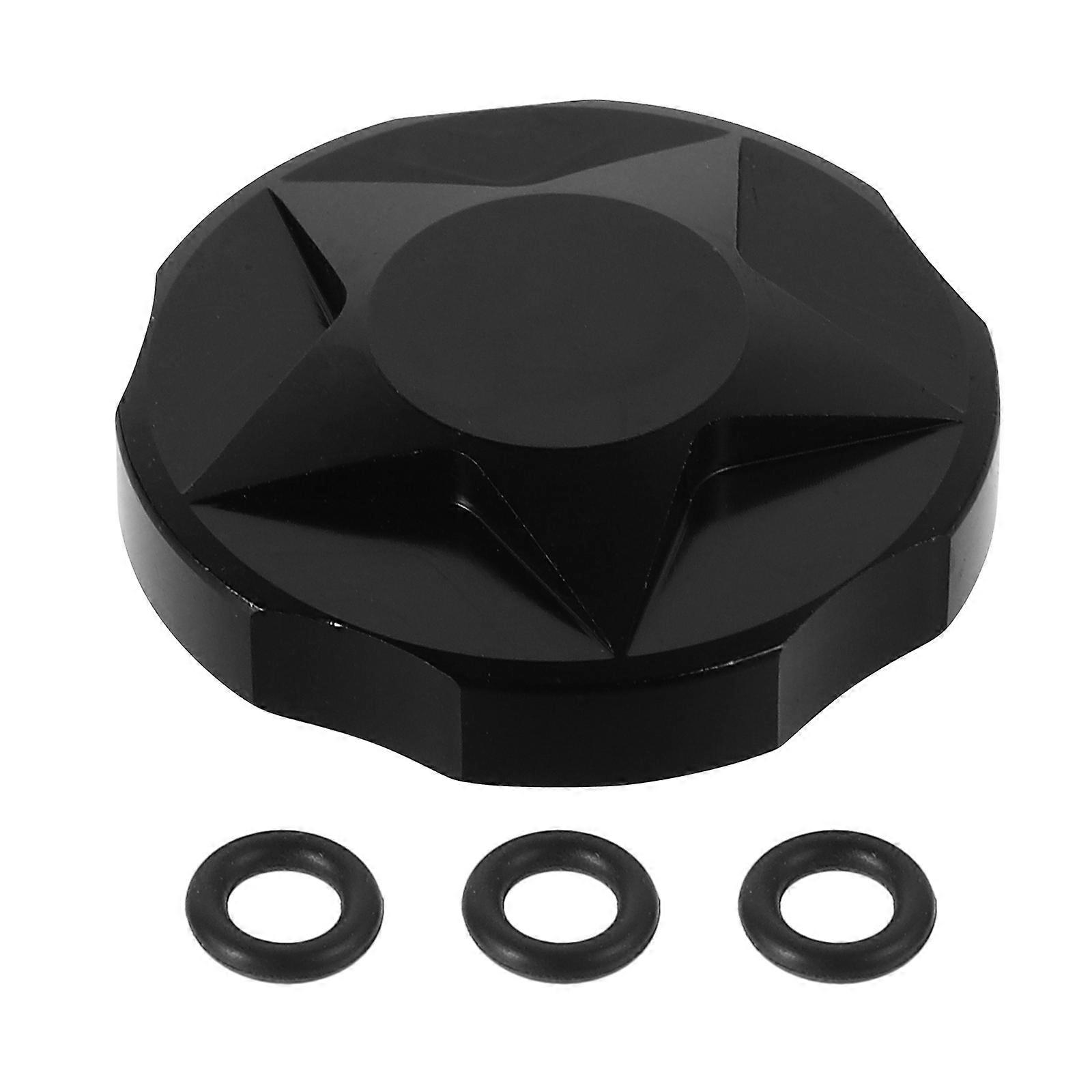 Aluminum Alloy Front Fork Cap for Mountain Bike with Protective Function 4Pcs