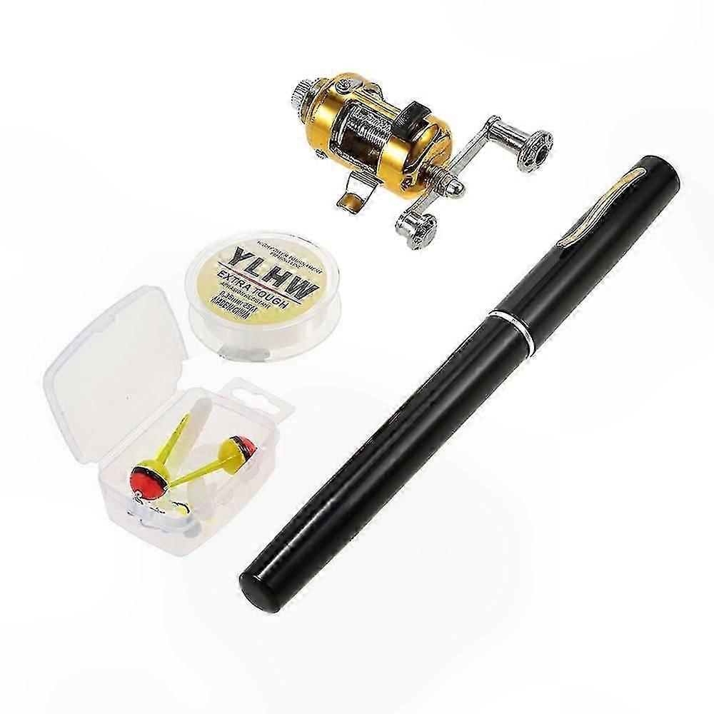 Compact Telescopic Fishing Rod and Reel Combo with Aluminum Build for Portability
