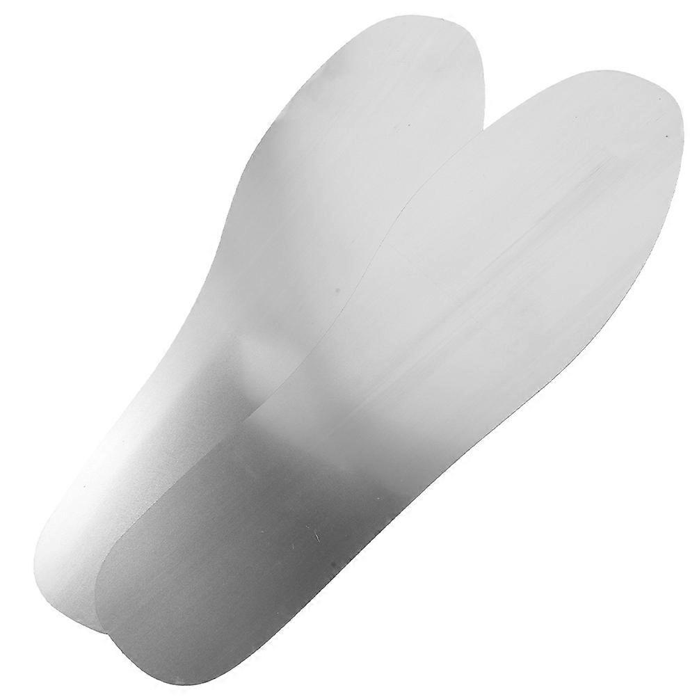 Solette antiforatura in acciaio inossidabile resistenti, inserti per scarpe, 1 paio