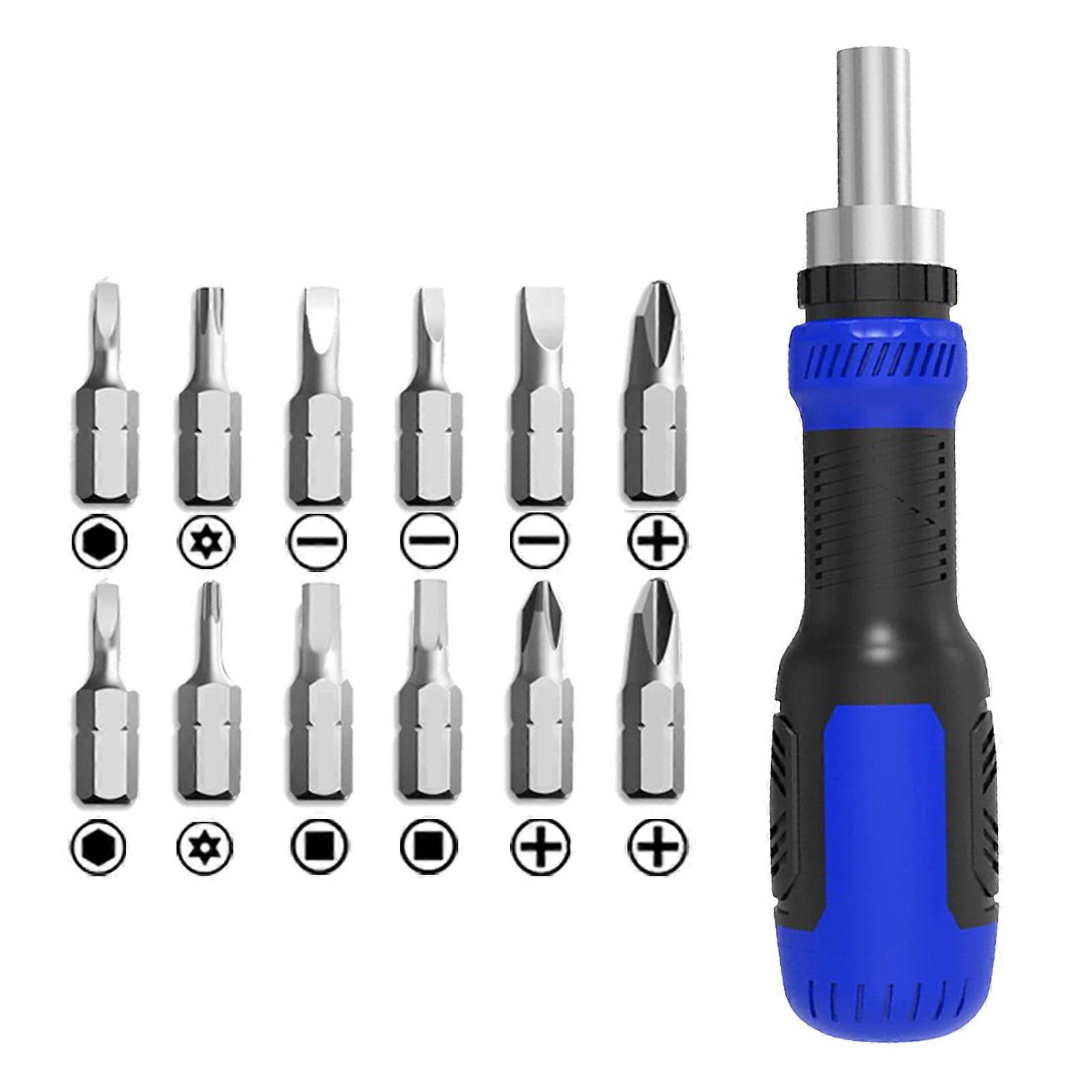 HKUKY 13 In 1 Multi Bit Screwdriver Set Tool In One, Extra Lasting Screwdriver, Repairing Kit