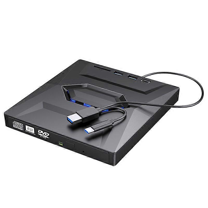 External DVD CD Writer Burner Type C/USB3.0 for PC Laptop 11
