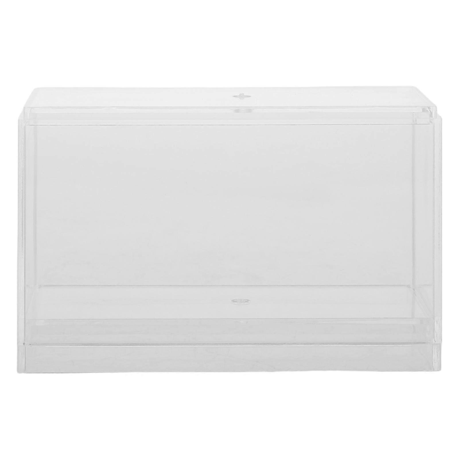 Acrylic Model Car Display Case 4Pcs for Convenient Display and Protection