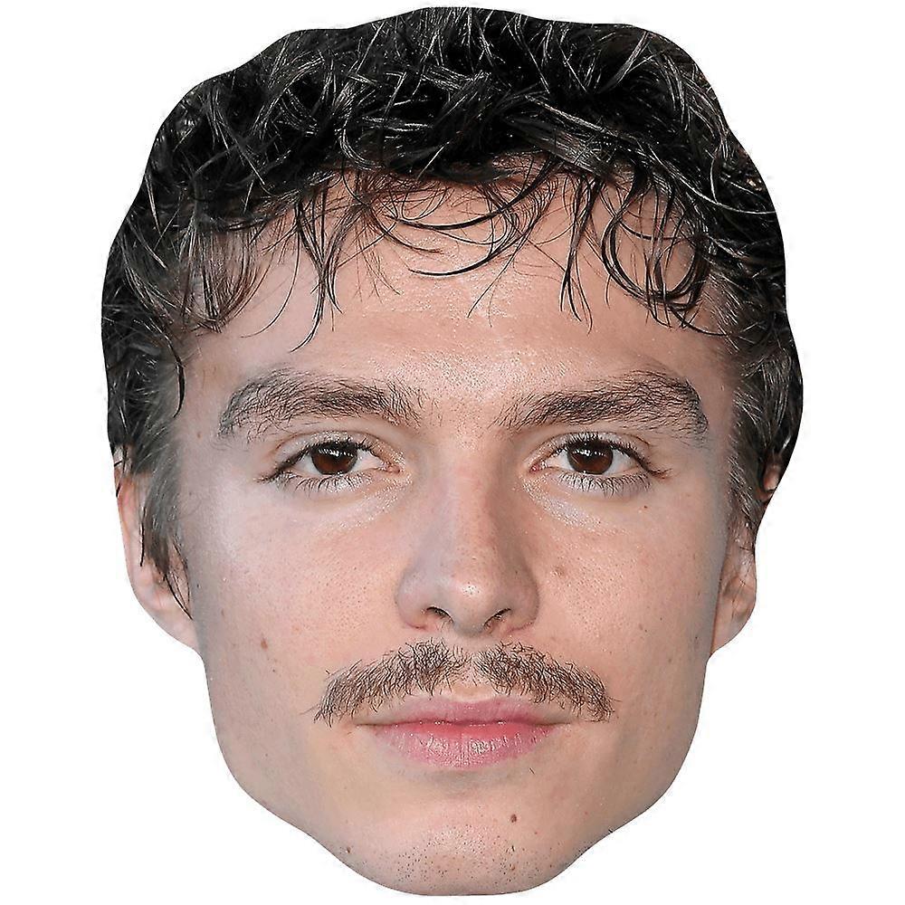 Nicholas Chavez (Moustache) Big Head. Larger than life mask.