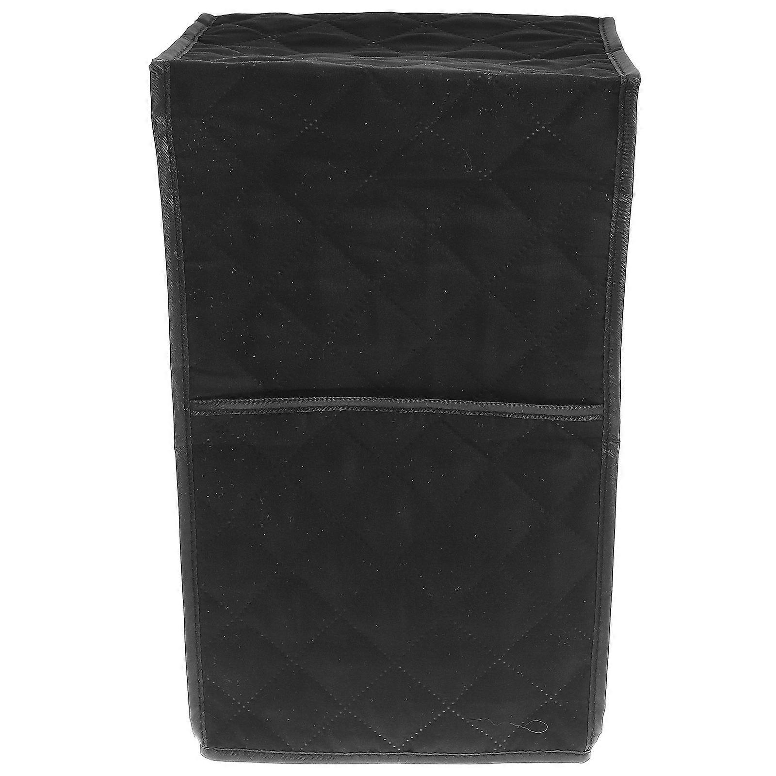 Black Dustproof Cover Kitchen Blender Protective Cover with Pocket