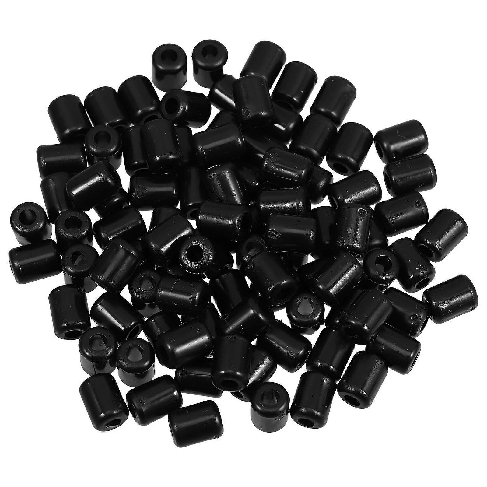 Pegboard Display Accessories for Inventory Control 90Pcs PVC Peg Hook Stoppers