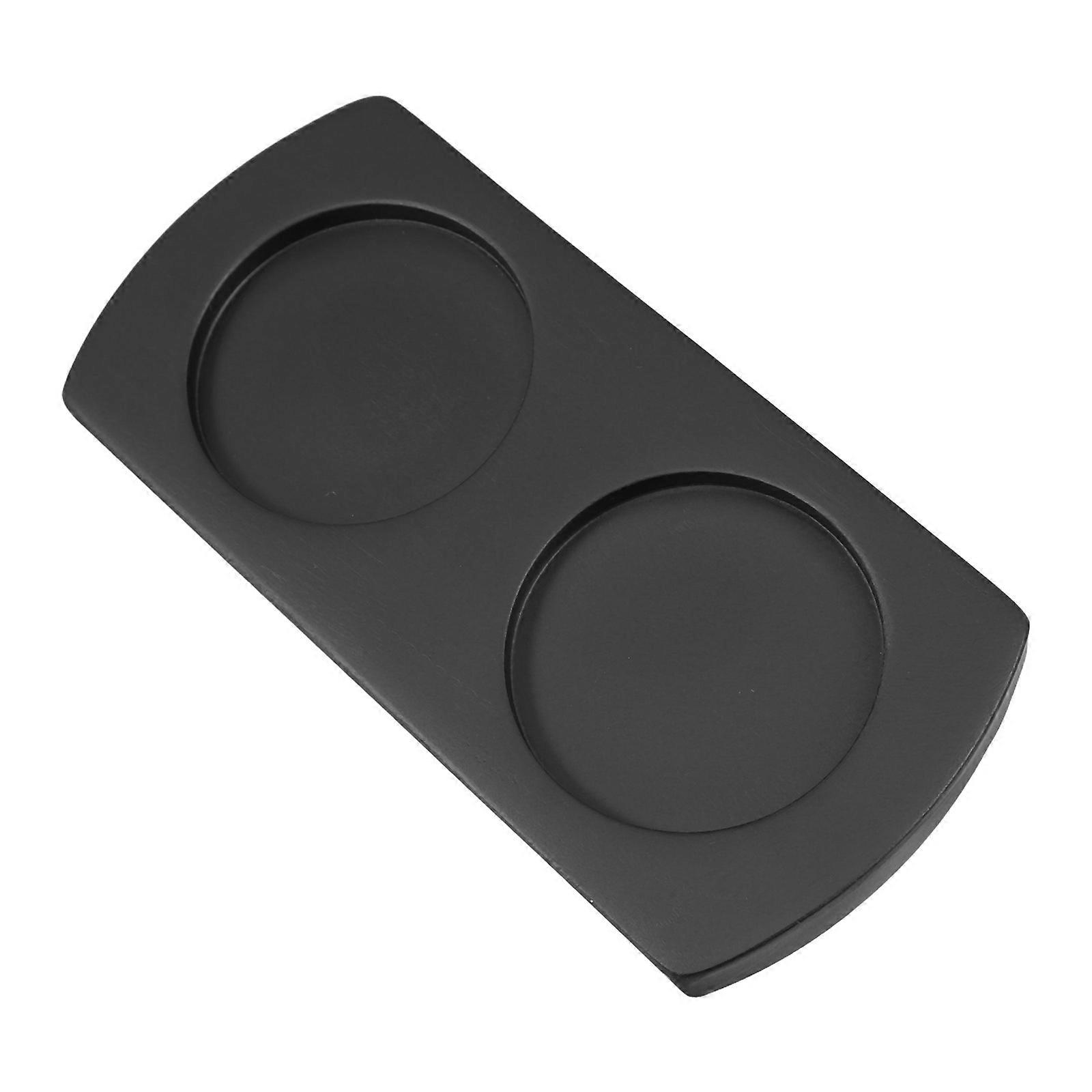 Black Wooden Pepper Grinder Base for Holding 1 Piece Practical Kitchen Support