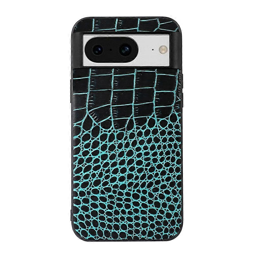 For Google Pixel 8 Crocodile Texture Leather Phone Case