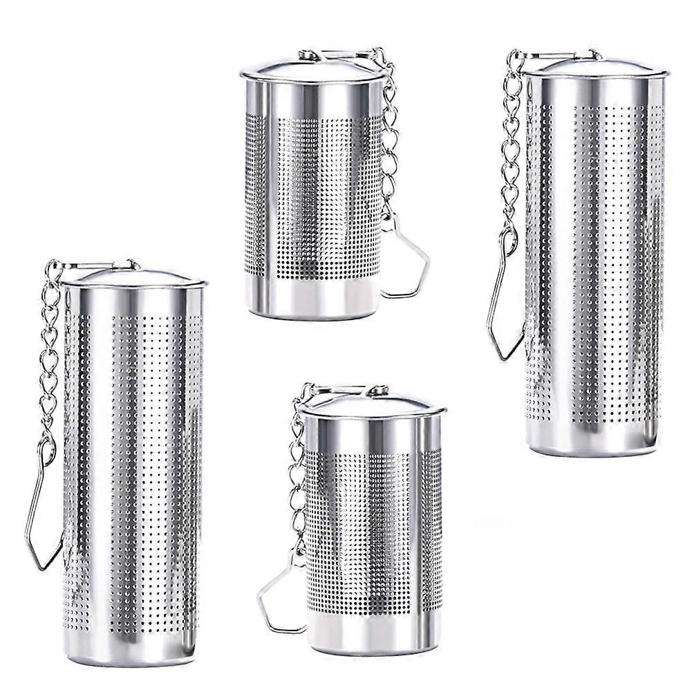 4PCS Tea Infusers for Loose Tea, Tea Filter with Lid