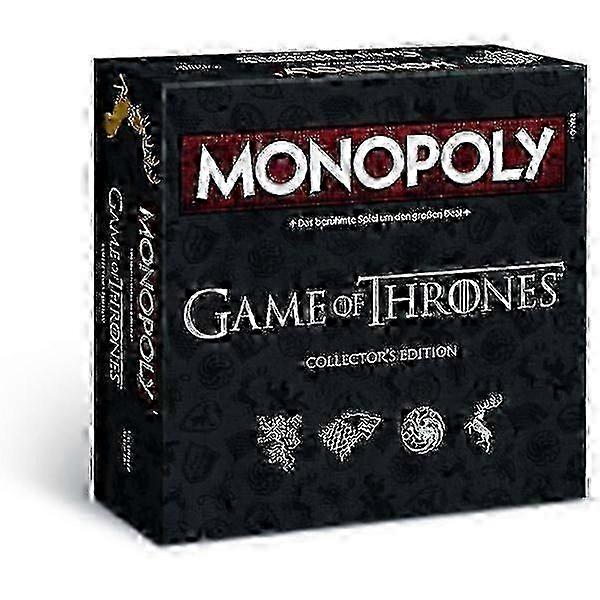 Monopoly Game of Thrones Collector's Edition - The game for the popular series 6 players