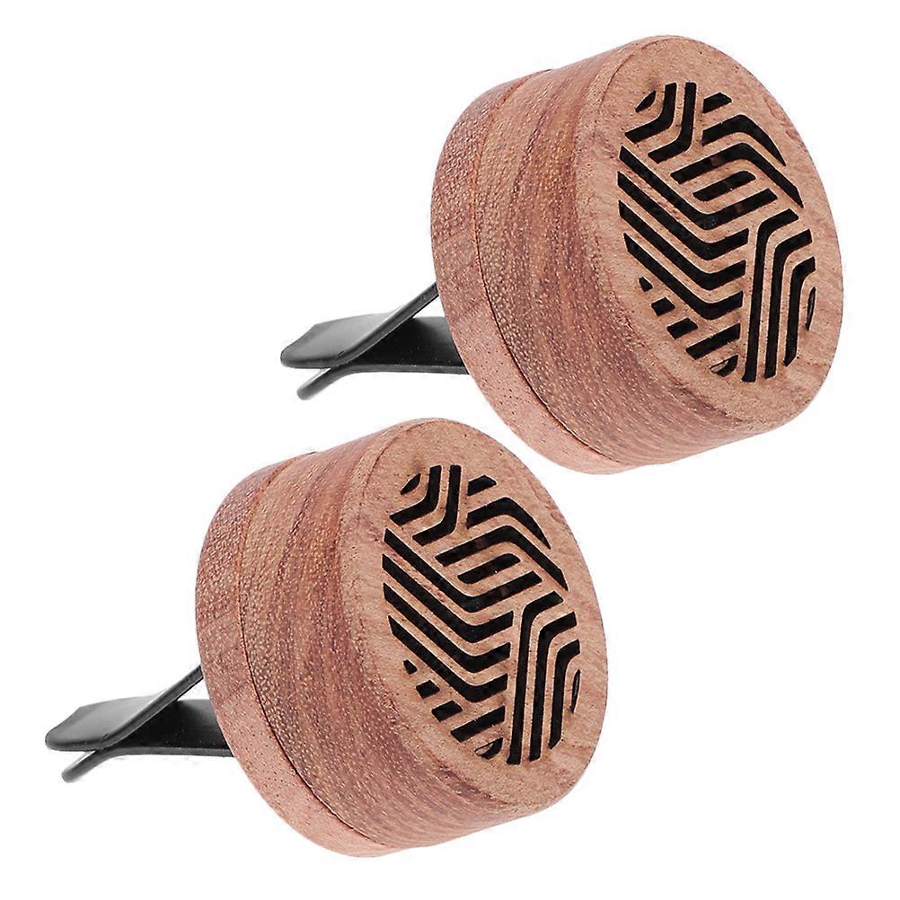 Car Vent Air Fresh Diffuser for Aromatherapy 2Pcs Portable Oil Diffuser