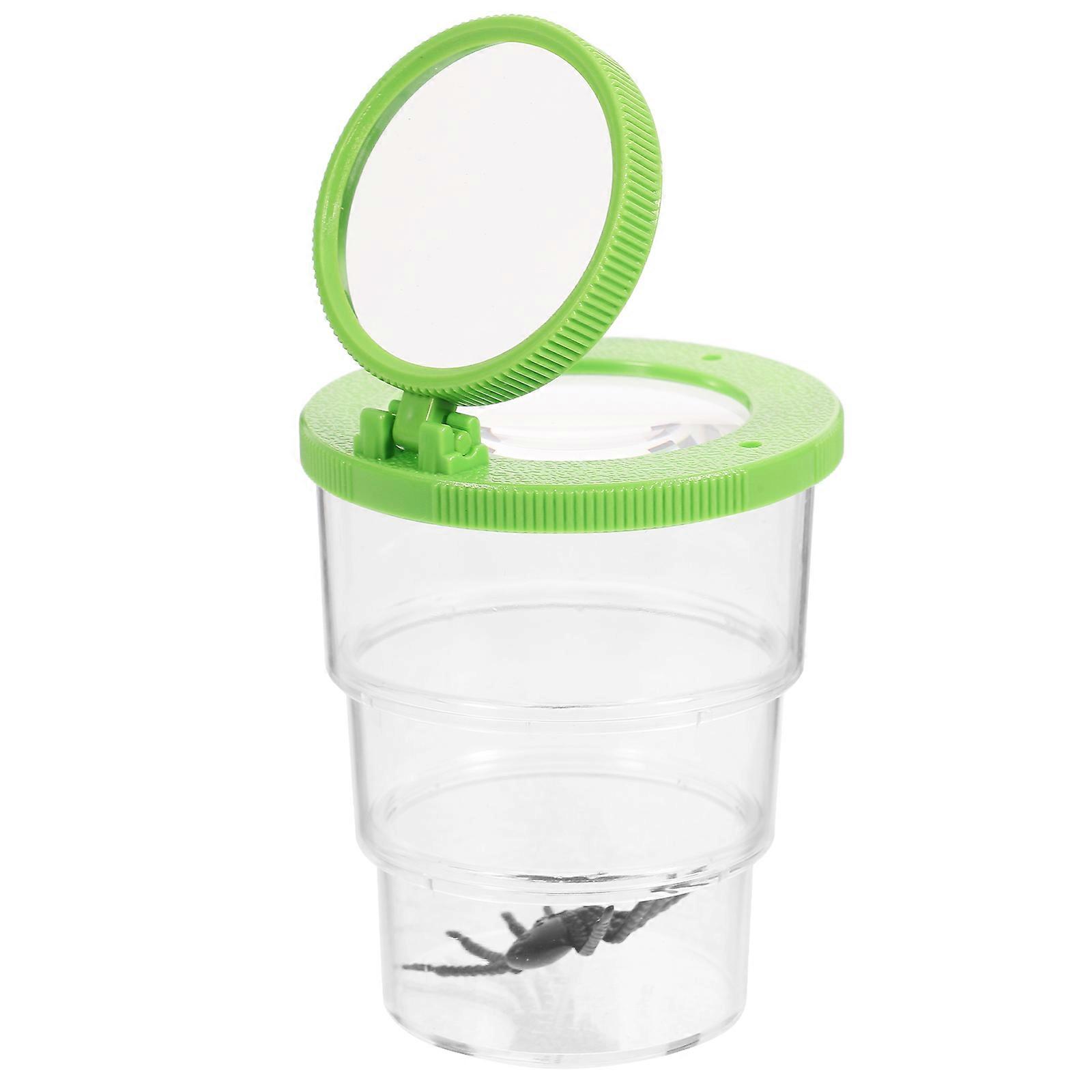 Portable Critter Jar Insect Observation with Convenient Magnifier Jar