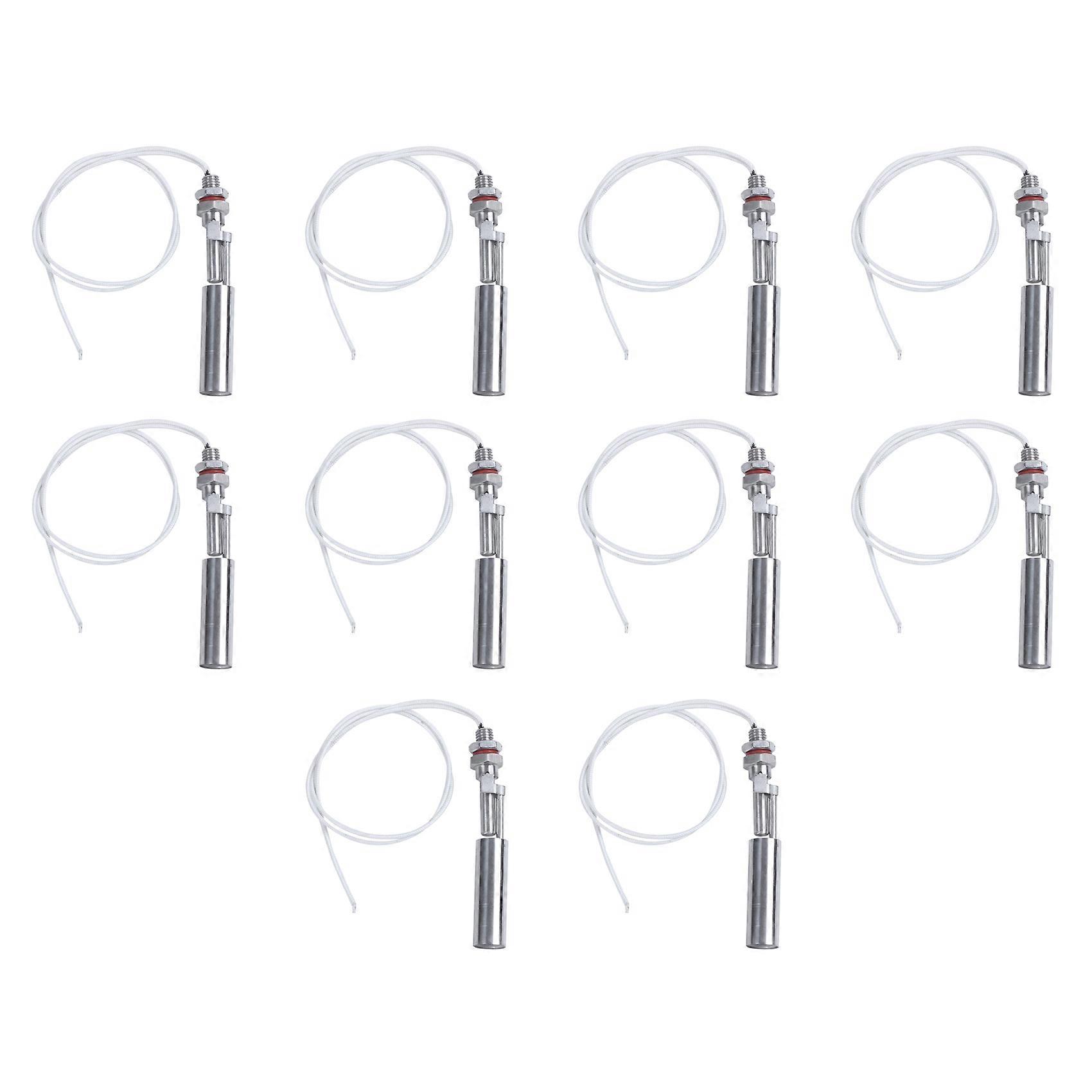 10X Stainless Steel Breaking Water Level Sensor Horizontal Float Switch