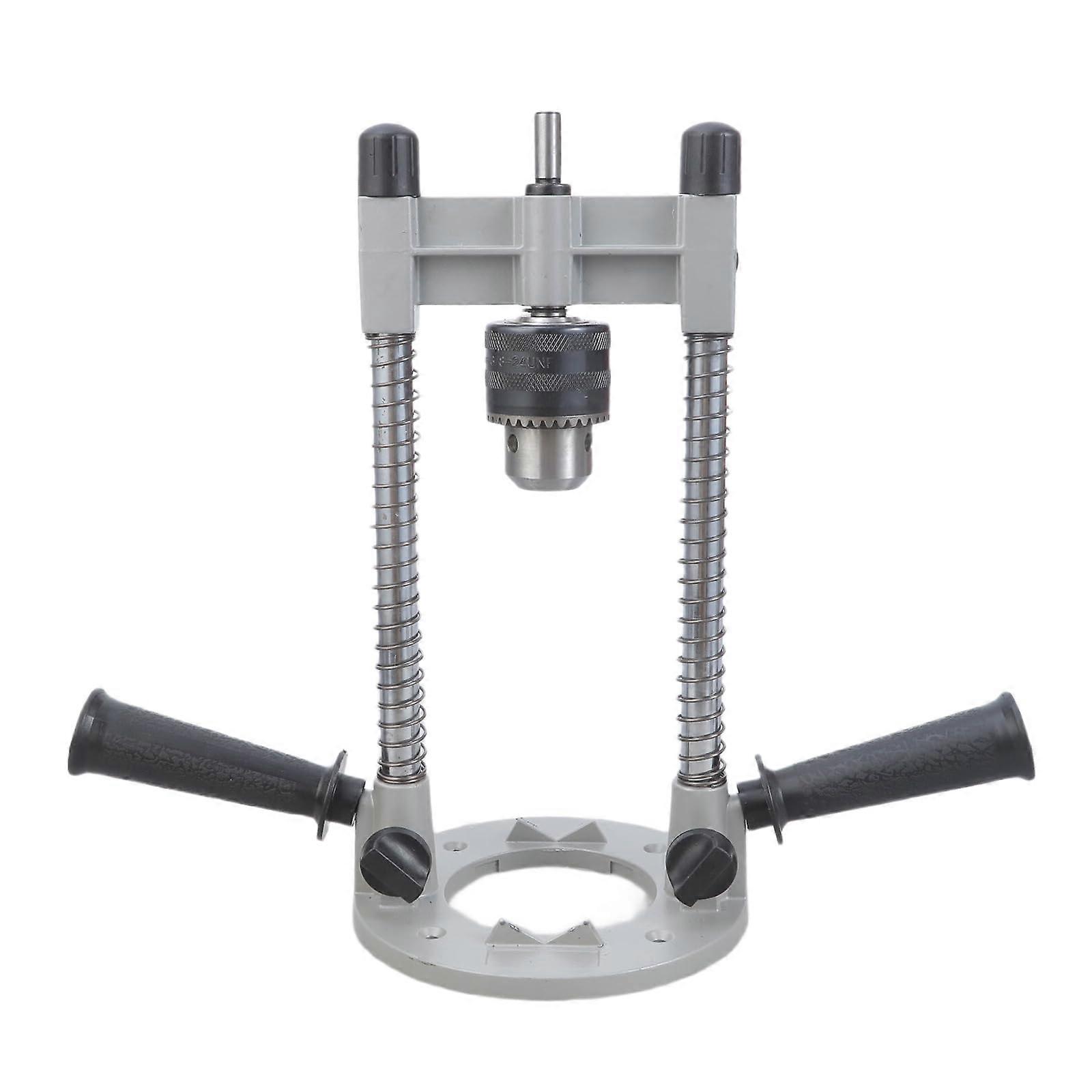 Portable Drill Press Guide with 1/2 Inch Chuck for Precision Angled and Straight Hole Drilling