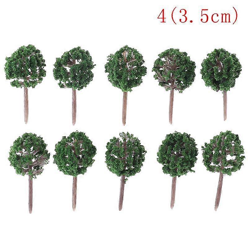 20Pcs Shrub Vegetation Military Scene Sand Table Landscape Tree Model Deor