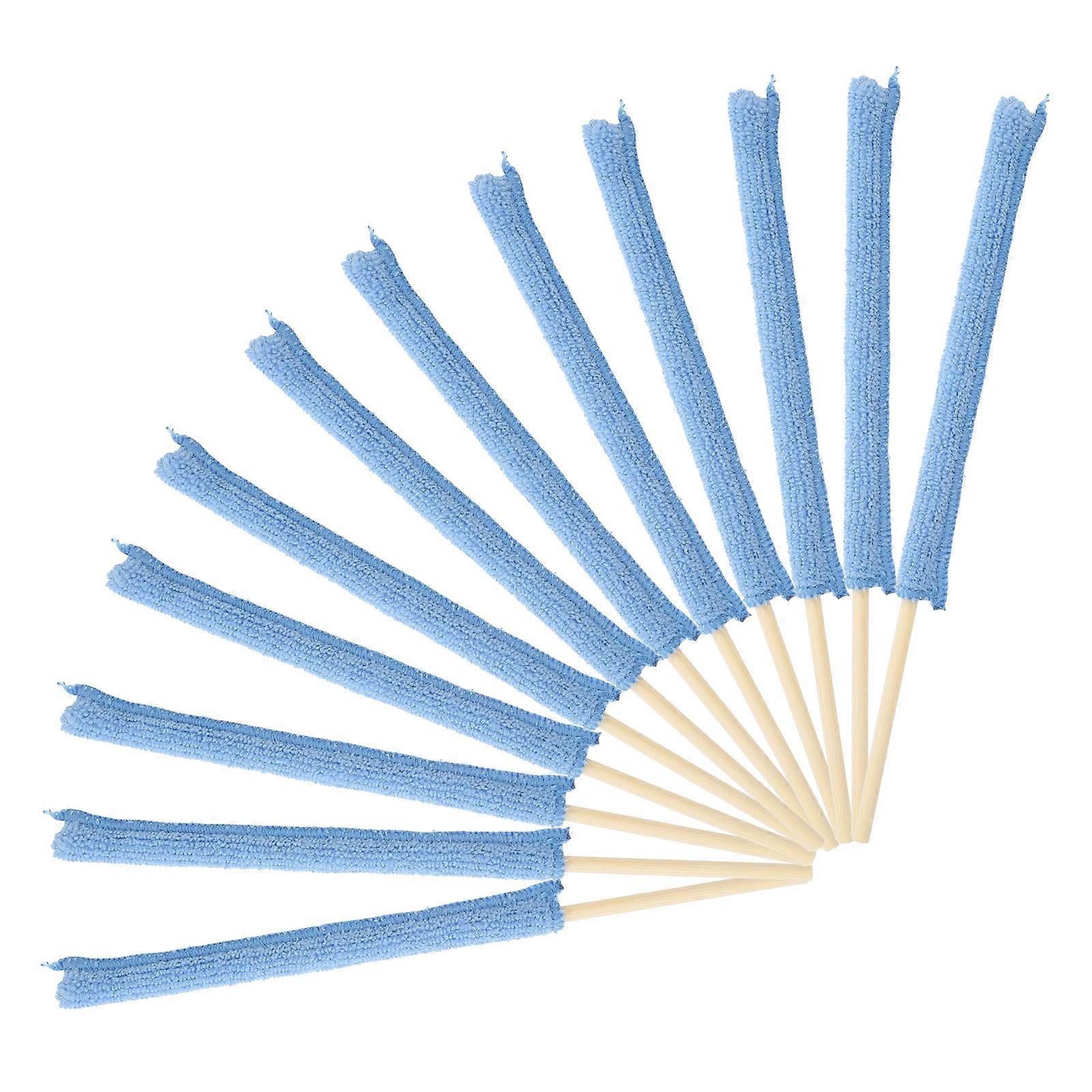 12 Pcs Multifunctional Cleaning Brushes For Air Conditioning And Crevices In Home And Car With Lightweight And Portable Features