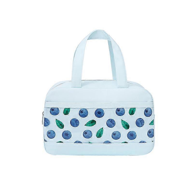 Insulated Lunch Bag for Work and Travel, Leakproof Waterproof 8L Thermal Cooler Tote A2 Blue