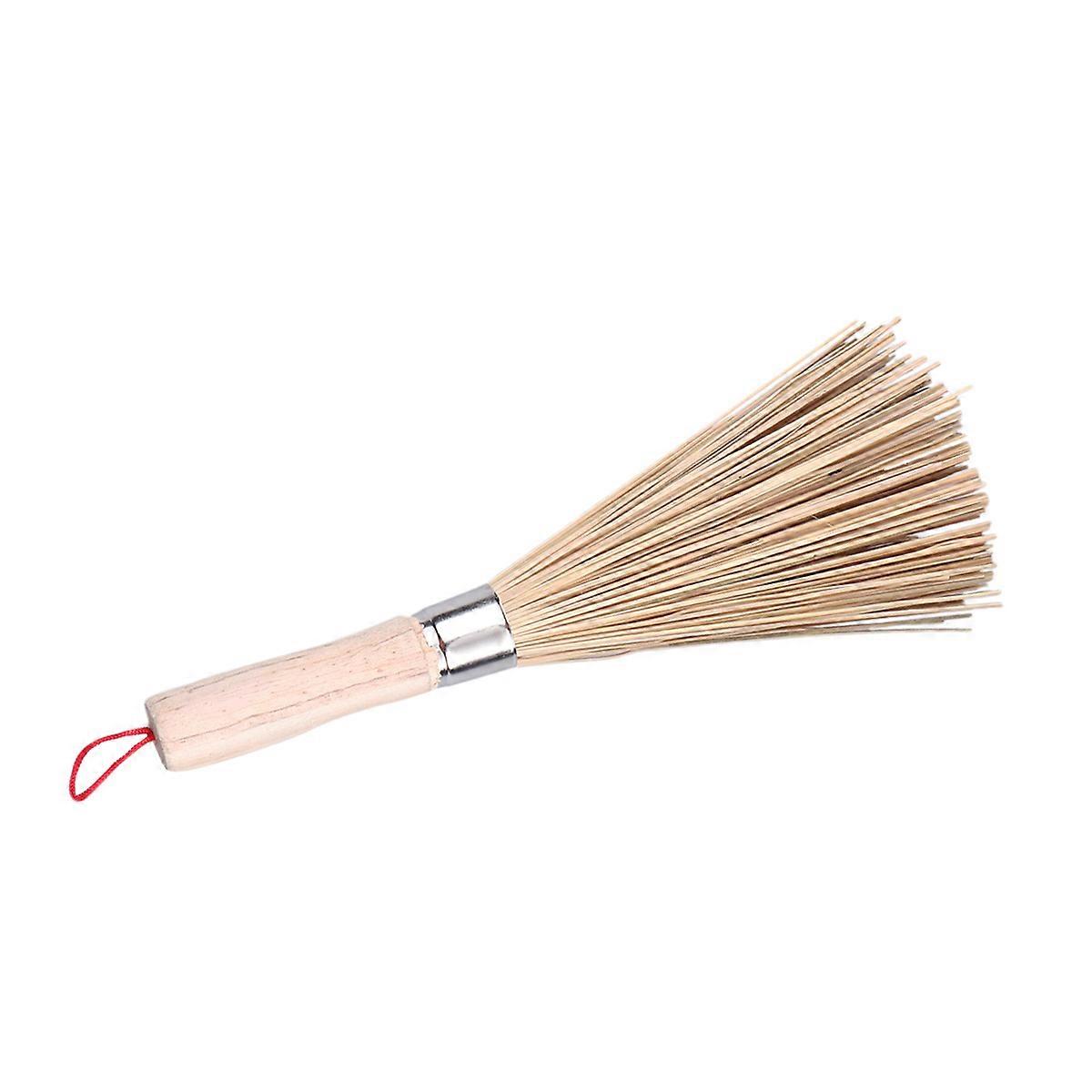 Bamboo Cleaning Brush for Wok Cleaning 3Pcs Kitchen Set