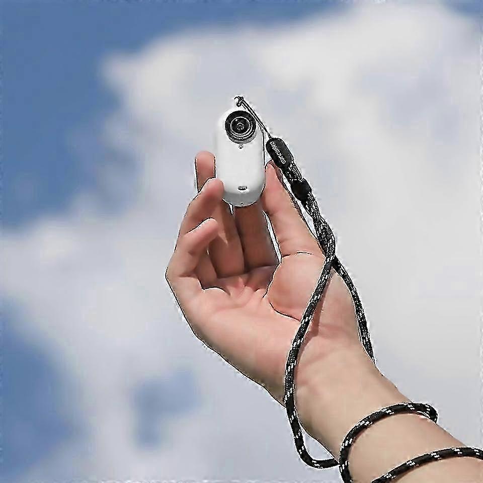 Compatible For GO3 Silicone Case Thumb Camera Lens Cap, White 25-26