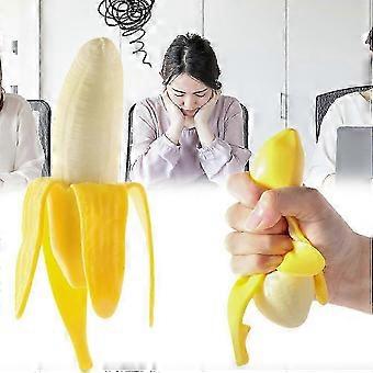 Simulationsspielzeug: Dehnbare Banane, realistische, weiche Dekompressionsvorrichtung