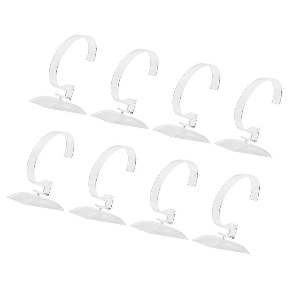 Assorted Display Stand Holder for Display 8Pcs Acrylic Jewelry Rack