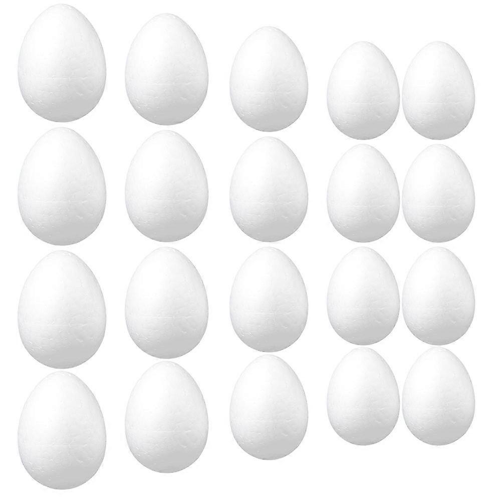 DIY Easter Eggs Foam Egg Decoration for 60Pcs Hand Painted Easter Crafts