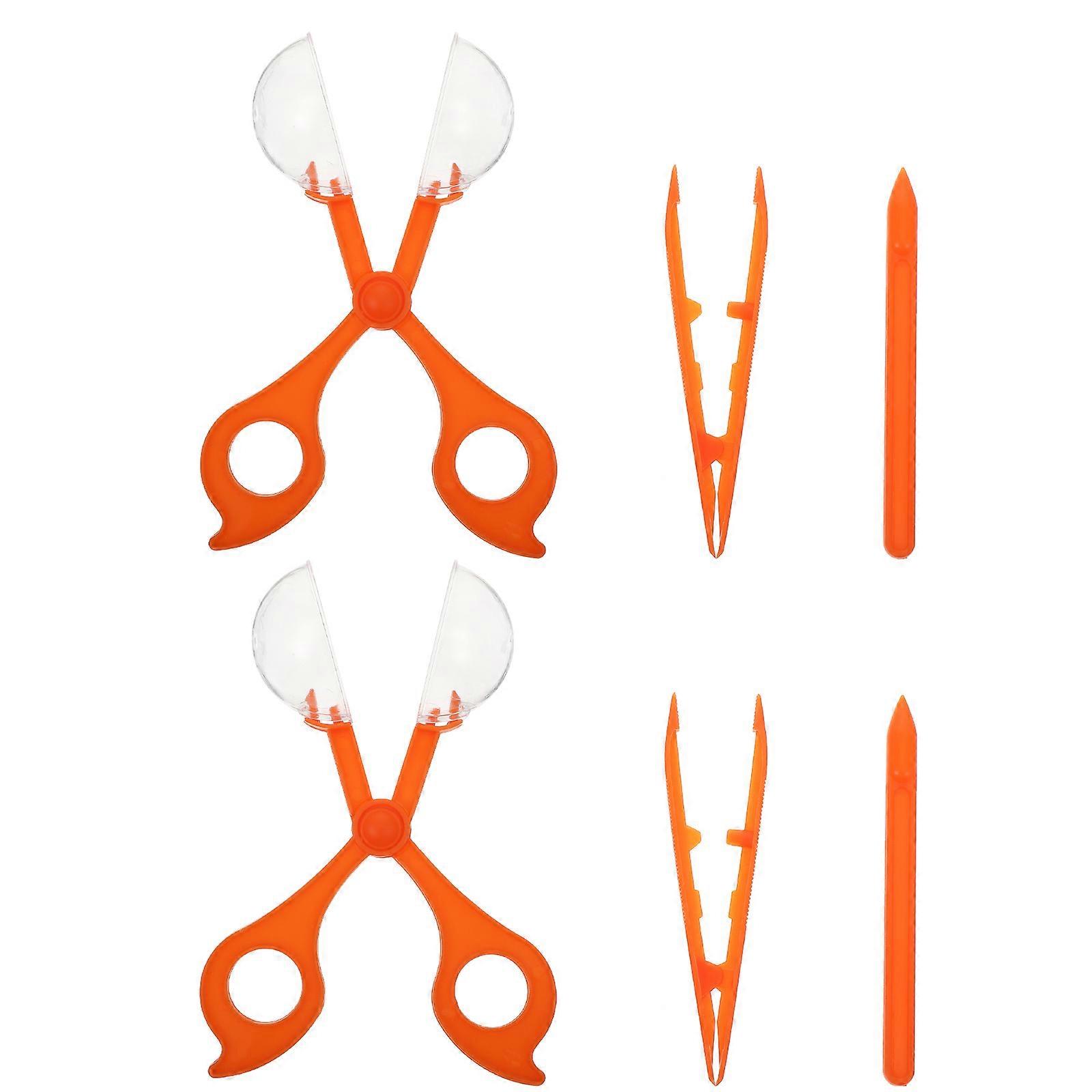 Childrens Insect Catching Set Kids Nature Exploration Compact Plastic 2 Sets