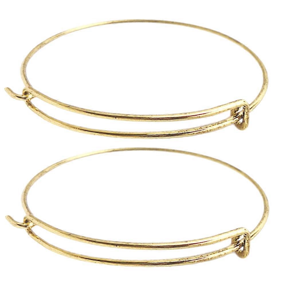 Stretchable Push-Pull Bracelet Adjustable Wire Bangle Bracelet 20Pcs Chic Design