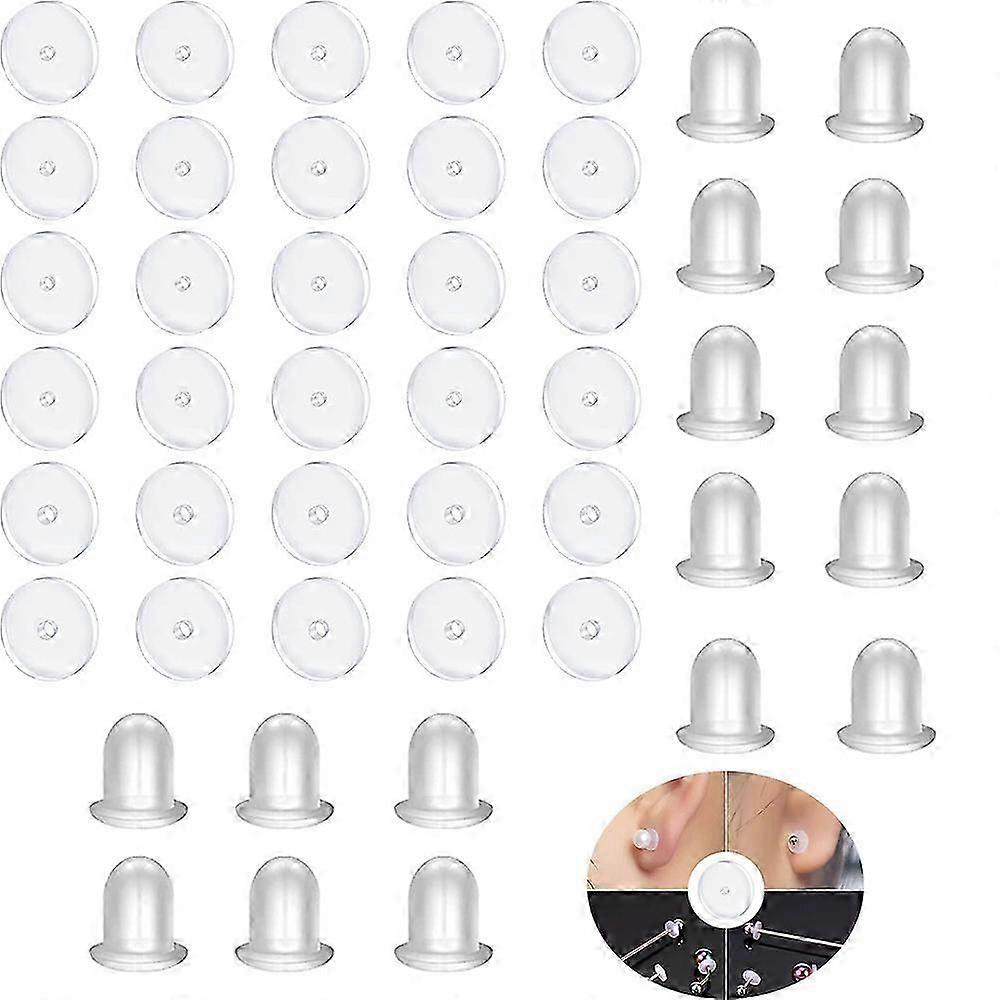100PCS Anti-Keloid Discs + 200PCS Earring Plugs
