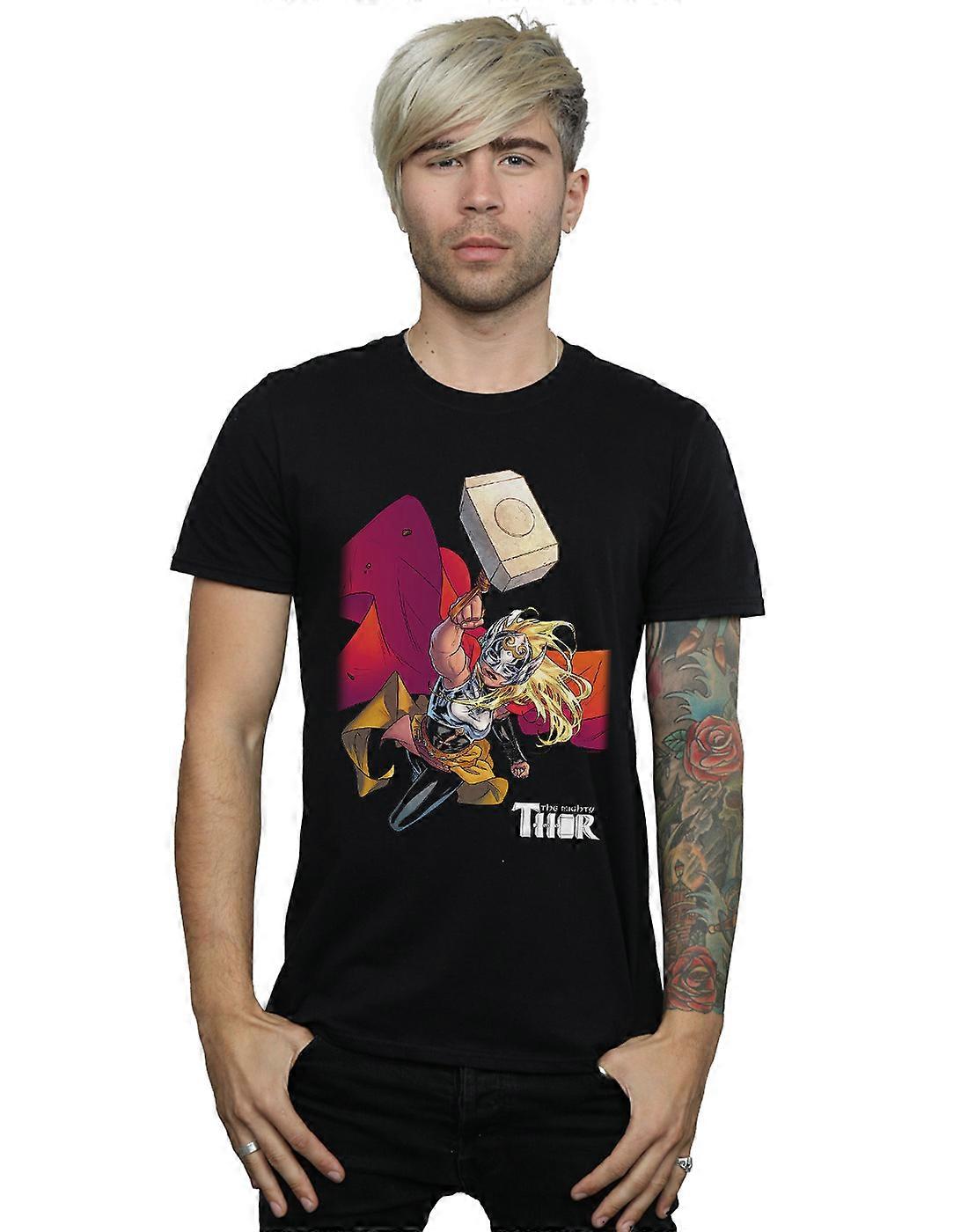 Marvel Men ' s a Mighty Thor Mjolnir póló