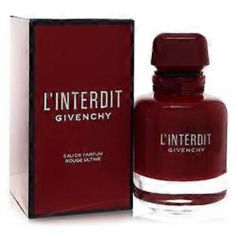  L'interdit Rouge Ultime by Givenchy - Eau De Parfum Spray 2.7 oz - Women 