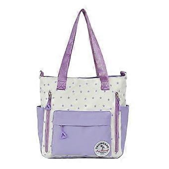 Fashionable college student shoulder bag for women wear-resistant, splash-proof, stylish and practical. commuting
