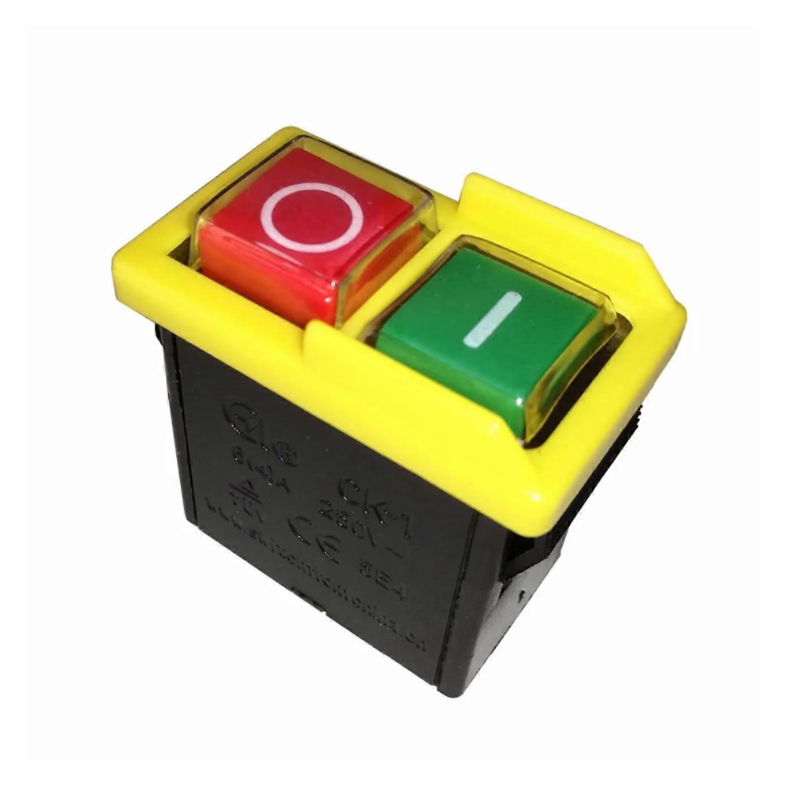 CK1 6A 250V Waterproof Dustproof Push Button Switch for Industrial Easy On Off Operation