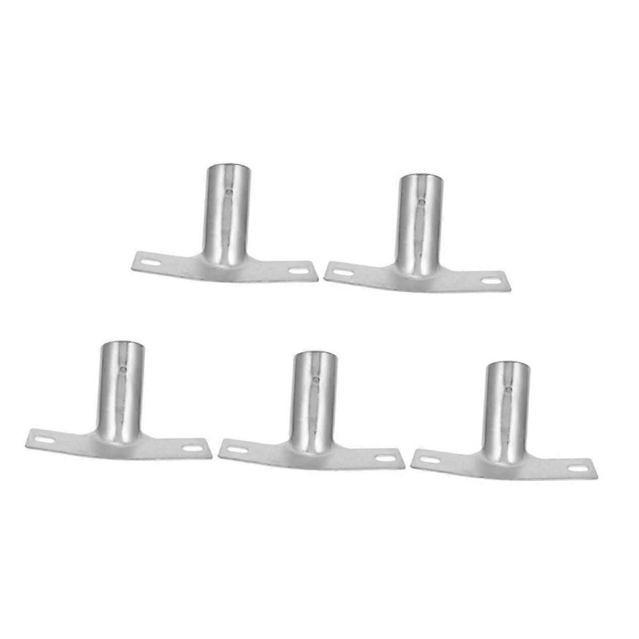 5pcs Heavy Duty Broom Handle Replacement Bracket with Secure Locking Adapter for Mop and Broom Head