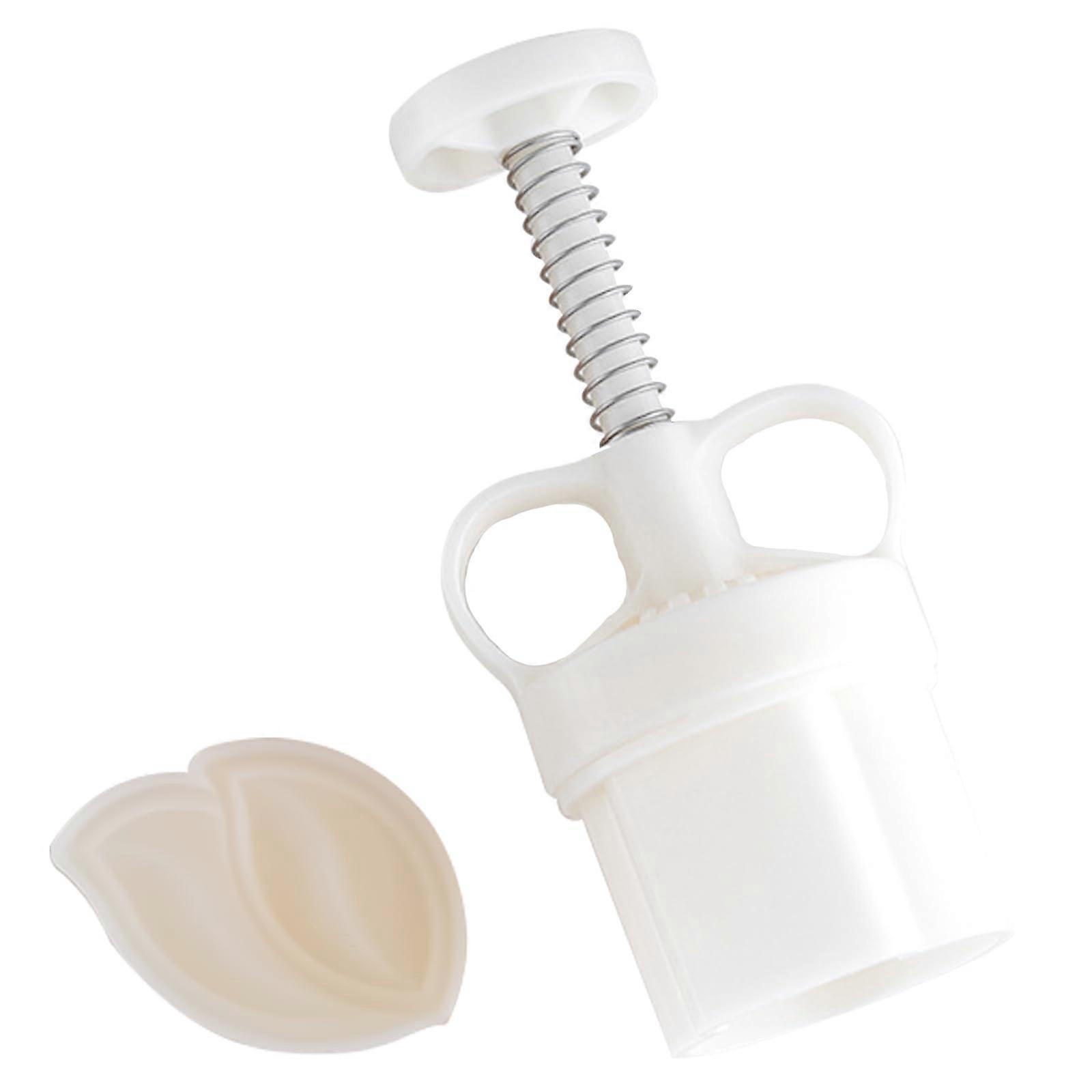 Mooncake Mold with Unique Leaves Pattern, Festival Cookie Embosser for Creative Baking