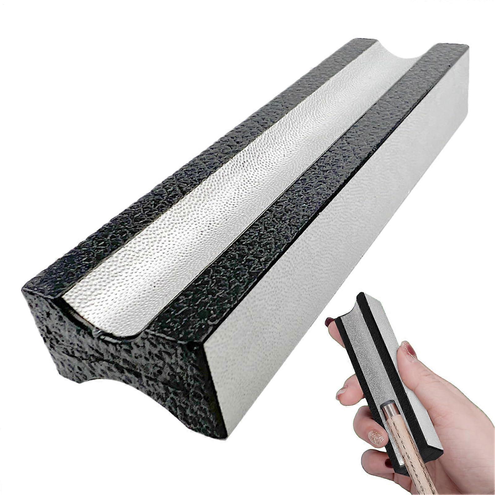 Stainless Steel Pool Cue Tip Shaper Tool with Precision Tip Shaping for Enhanced Cue Performance