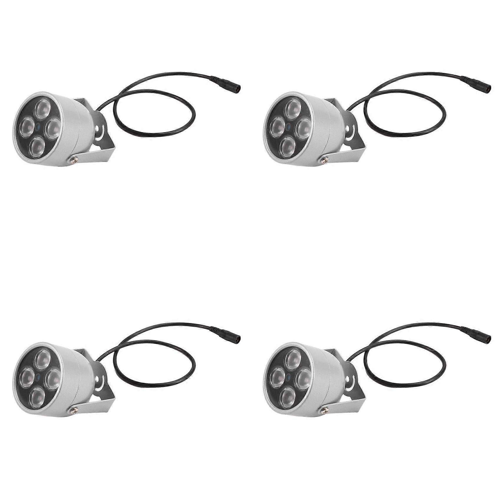 4X 4 Array LEDs Infrared Waterproof Night Vision IR Illuminator Light Fill Light DC 12V for Security Camera
