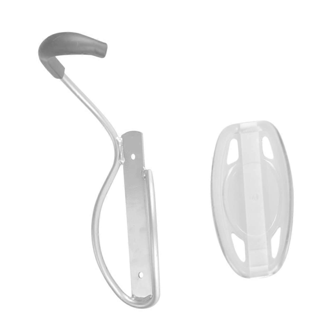 Bike Wall Mount Rack with SpaceSaving Vertical Design and Silicone Grip for Garage Storage