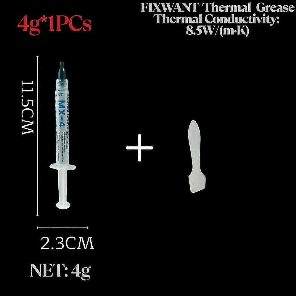 Thermal Paste Processor MX-4 4g 8.5W/m.K for CPU GPU Printer HeatSink Cooling Cooler Thermal Grease Compound Silicone