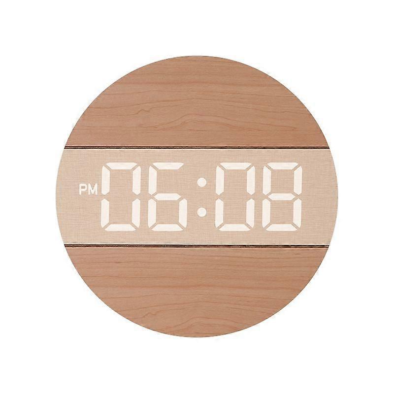 Living Room Digital Display Wall Clock