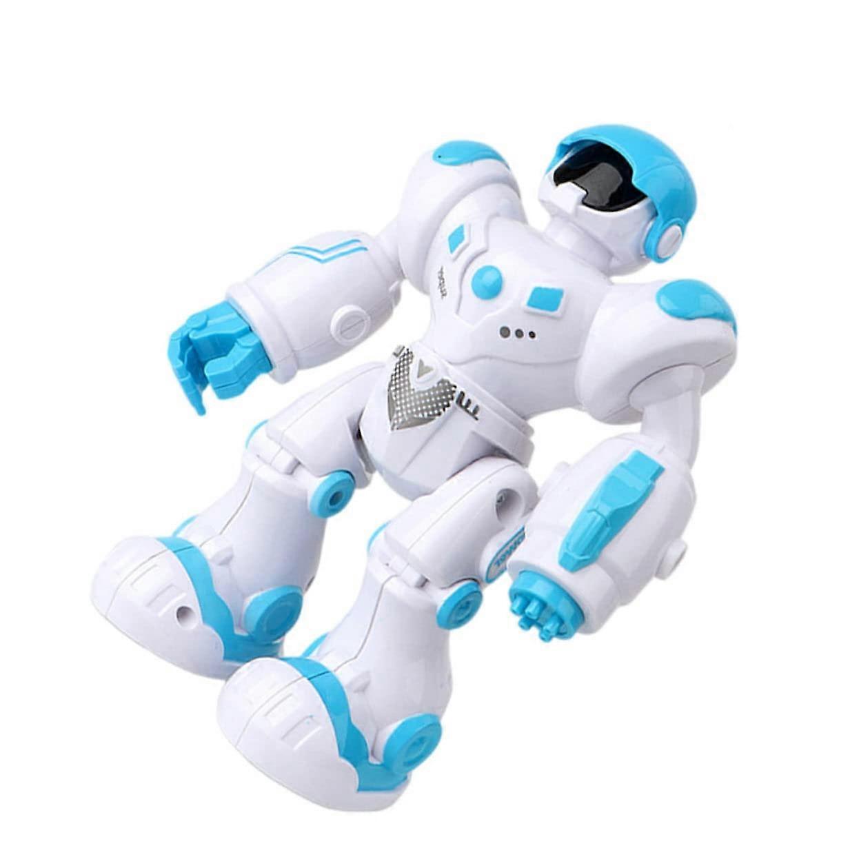 Interactive Walking Robot Toy with Lights and Music, Smart Obstacle Avoidance Educational Robot for Kids