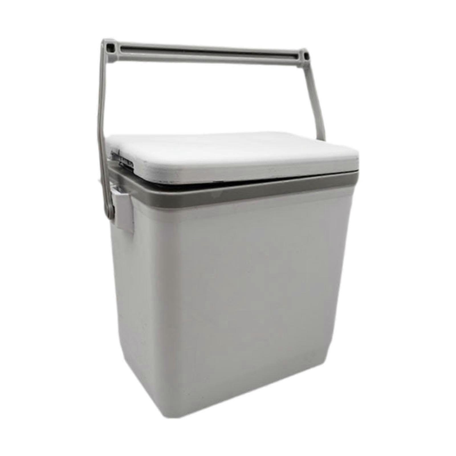 Poolside Cooler with Secure Hanging Bracket, Compact Insulated Ice Chest for Outdoor and Poolside Use