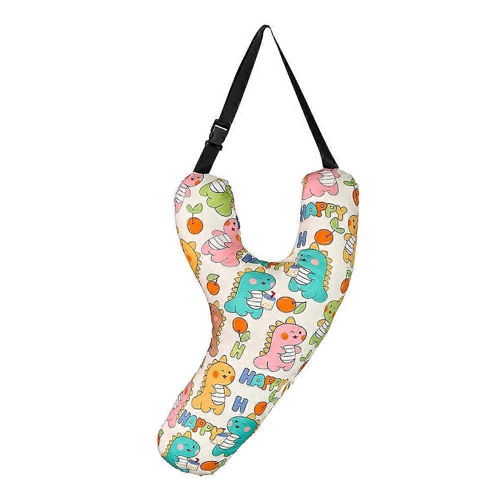 Y-shaped Cartoon Dinosaure Pattern Sleeping Pillow
