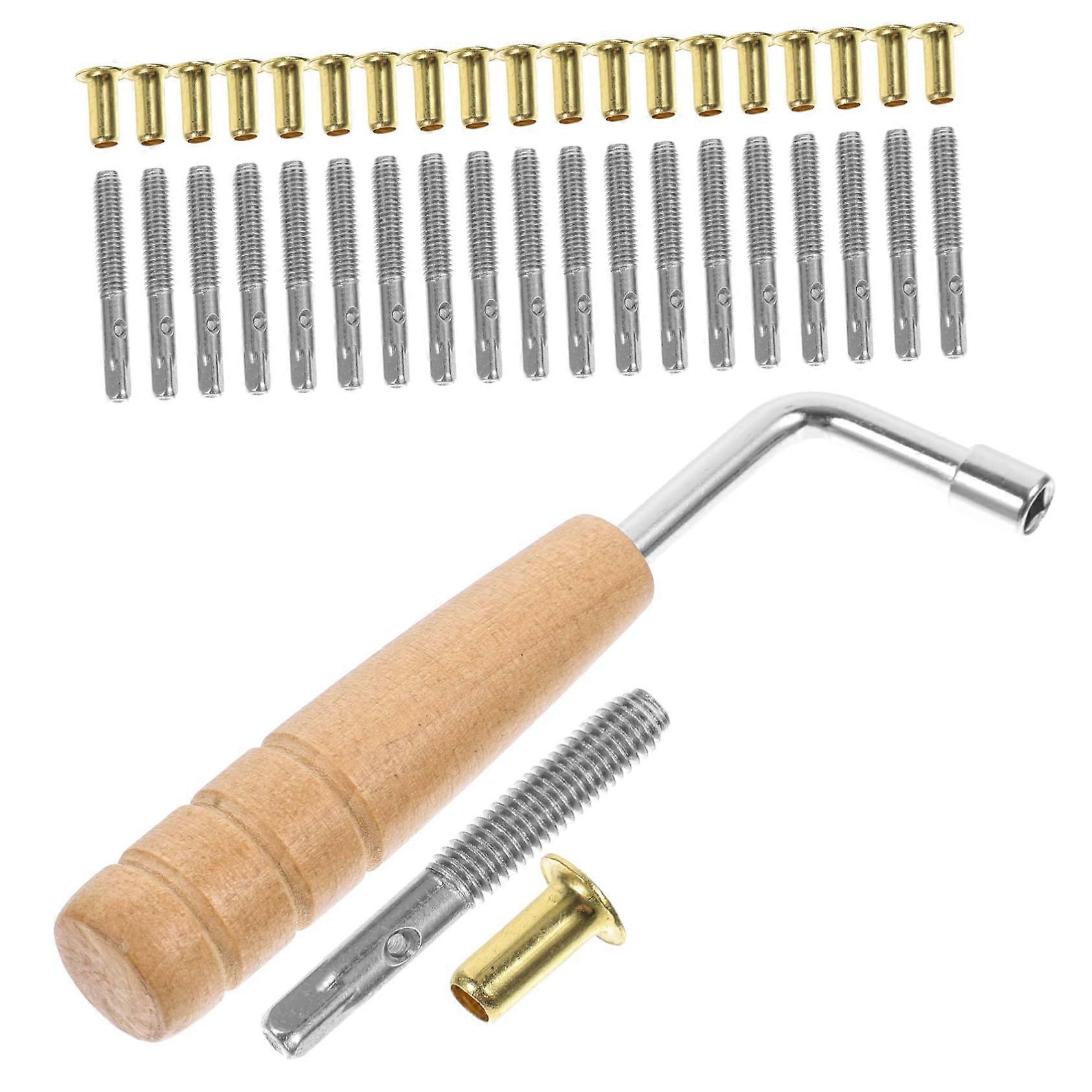 Professional Lyre Harp Tuning Pegs and Pins Set for Precise Control and Easy Installation
