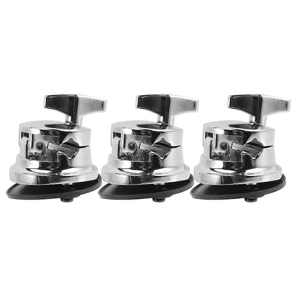 Durable Drum Leg Installation Base for Stable Support 3Pcs Alloy Material