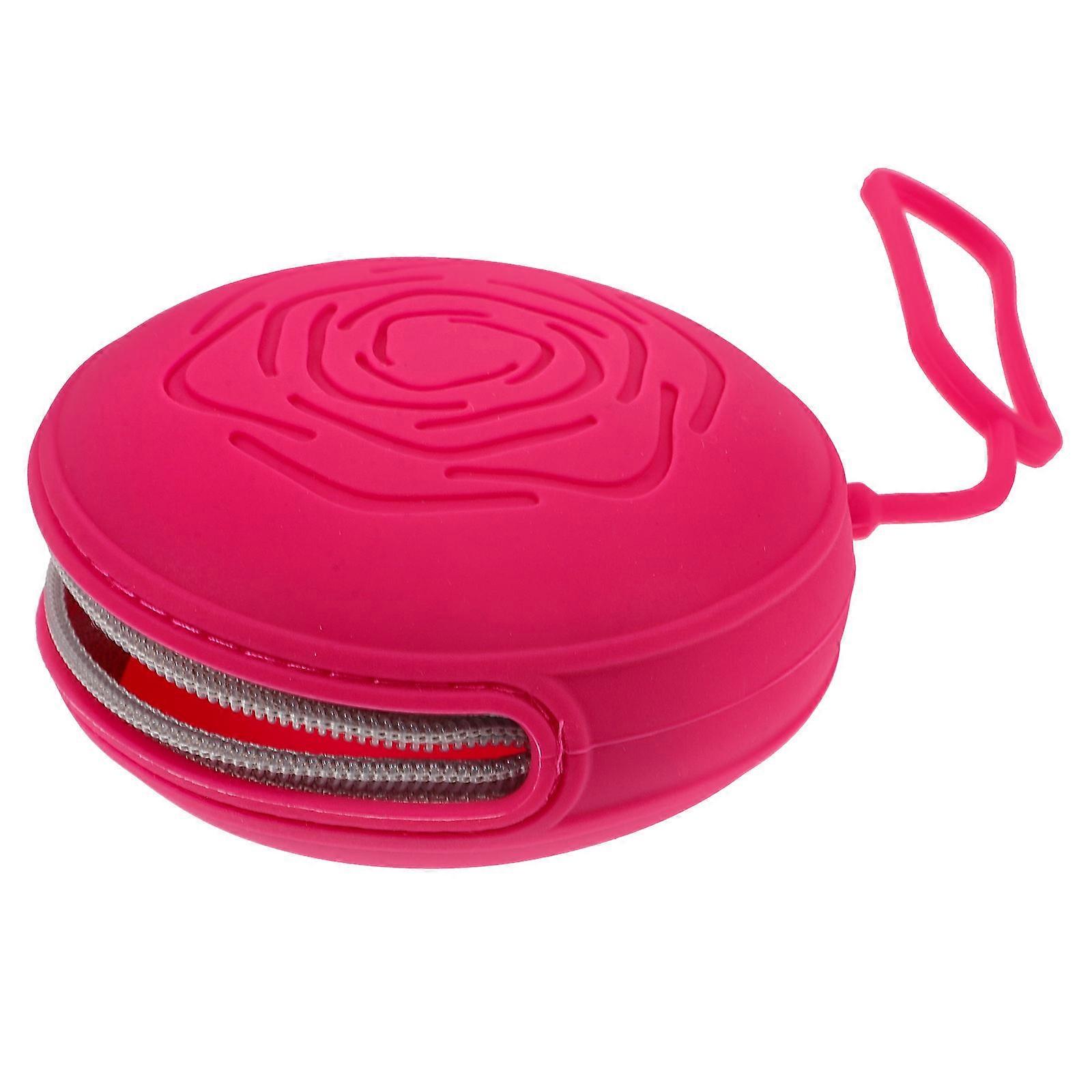 Reusable Case for Daily Use with Rosy Silicone Material