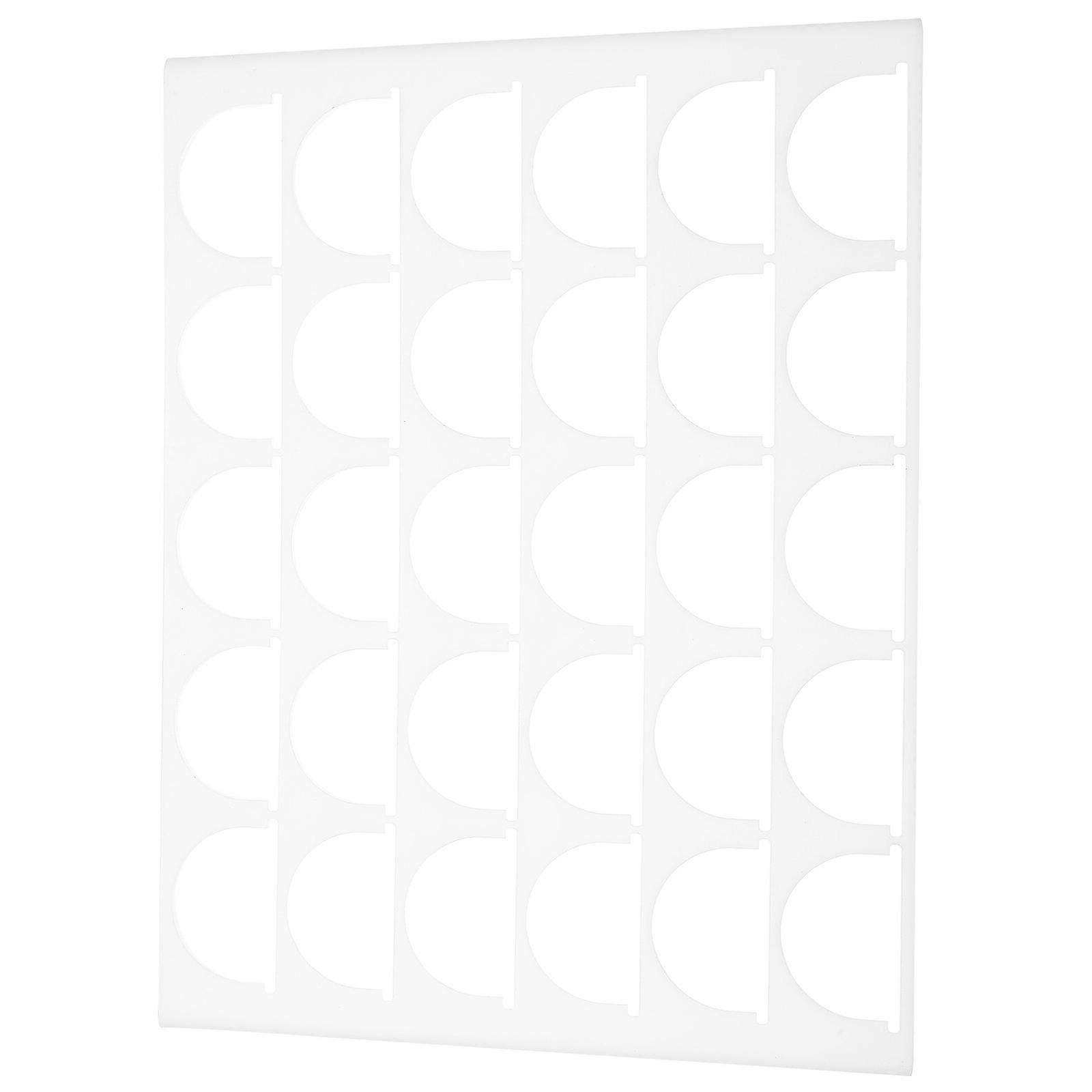 Coffee Capsule Stand Rectangular Shape White Color Kitchen Storage Solution