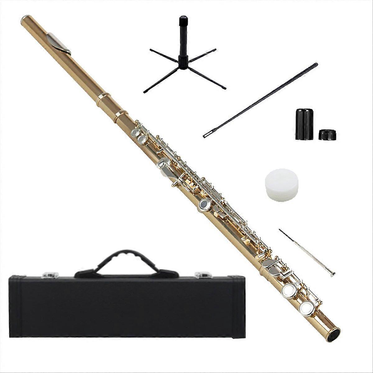  16 Closed Holes Flute Gold