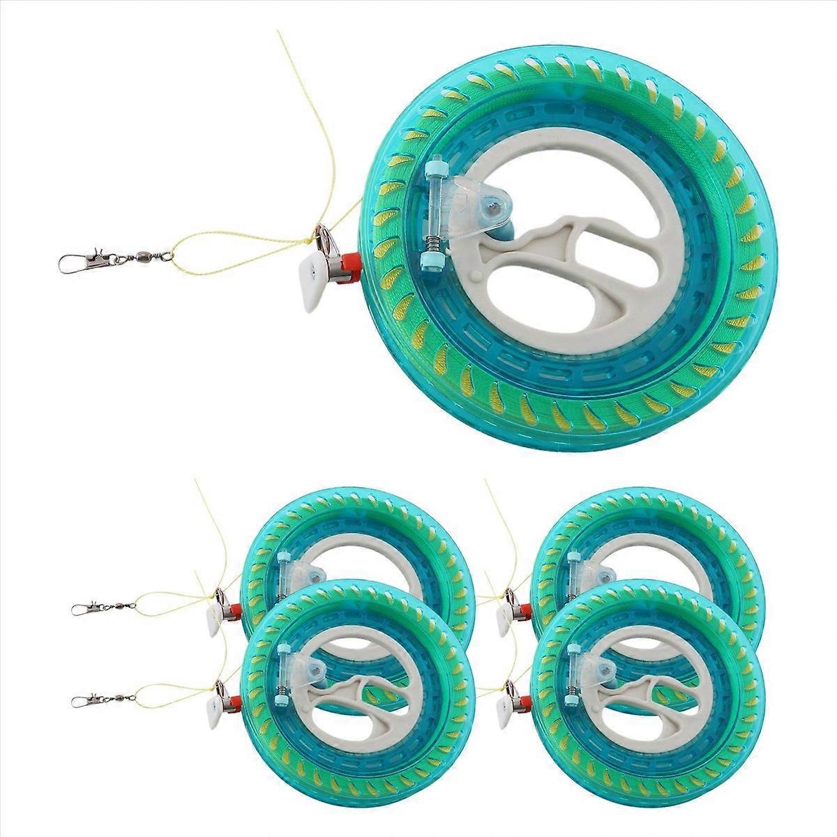 5PCS Kite Reel Winder Fire Wheel String Flying Handle Tool